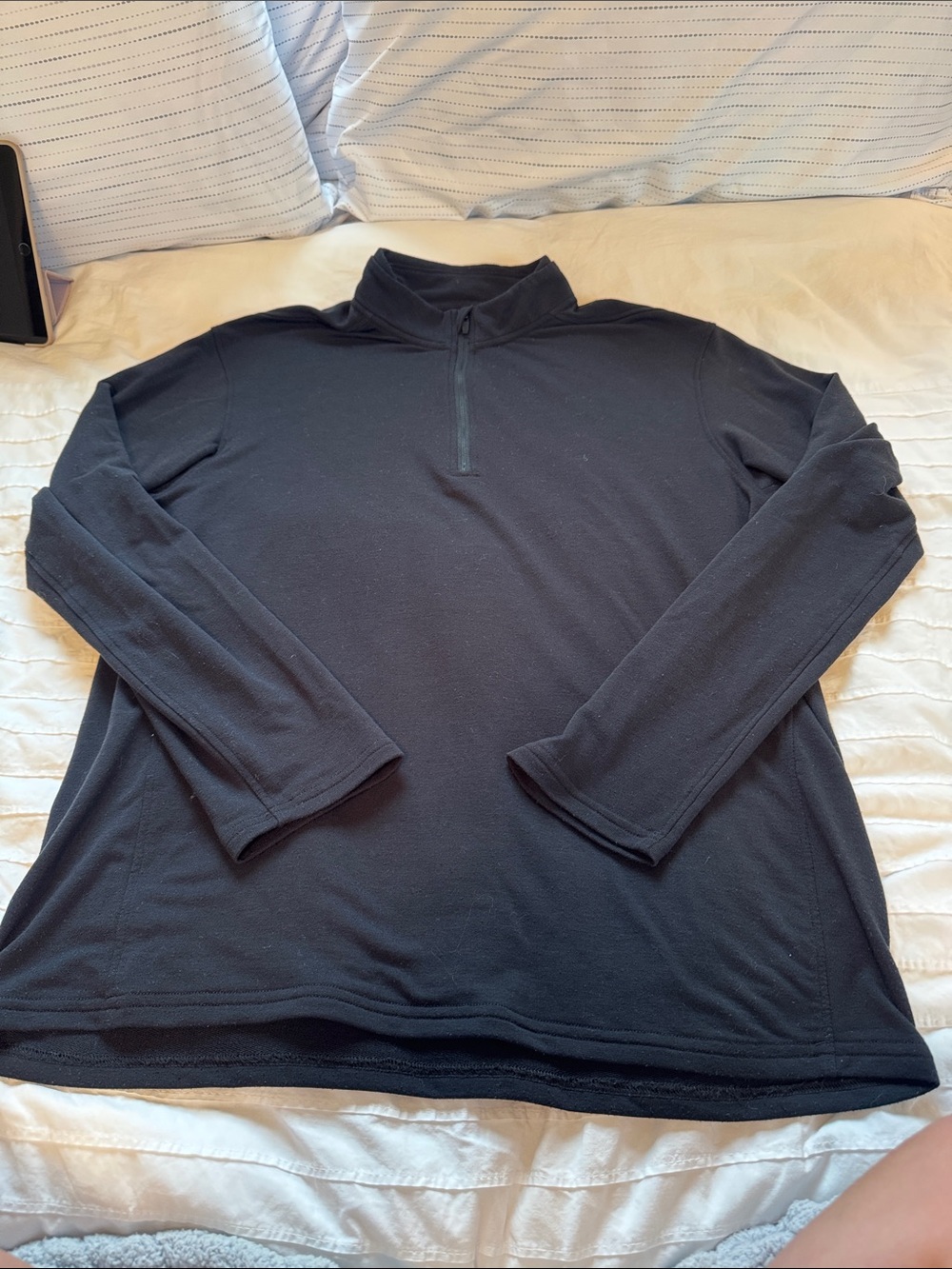 Ten Thousand Black Half-Zip Men's Sweater